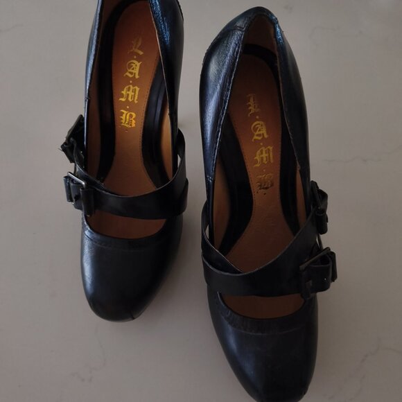Women's LAMB pumps Black size 7 - Picture 2 of 7